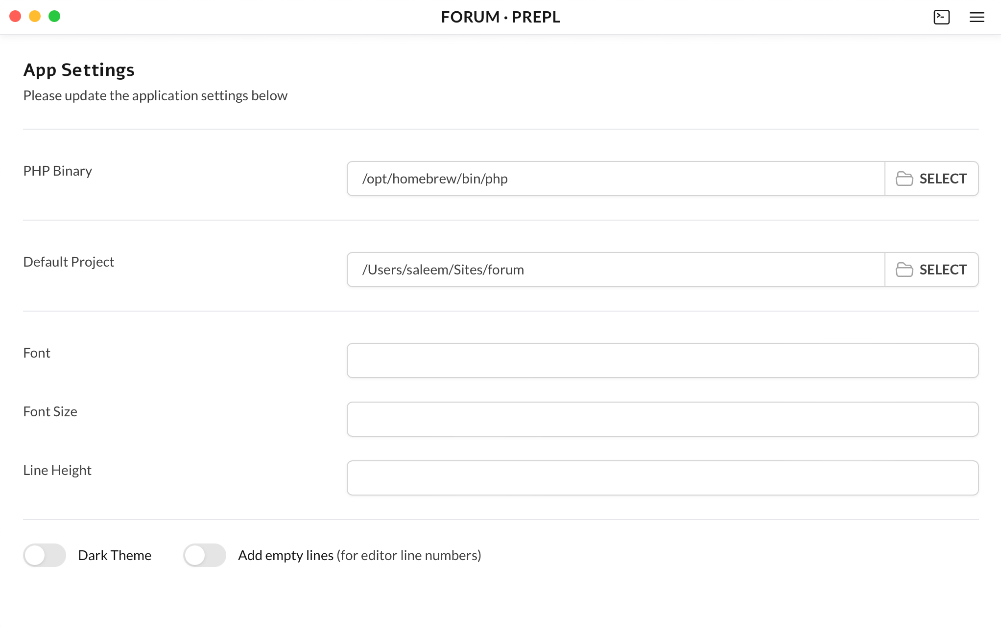 PREPL A php (REPL) code runner for php developers